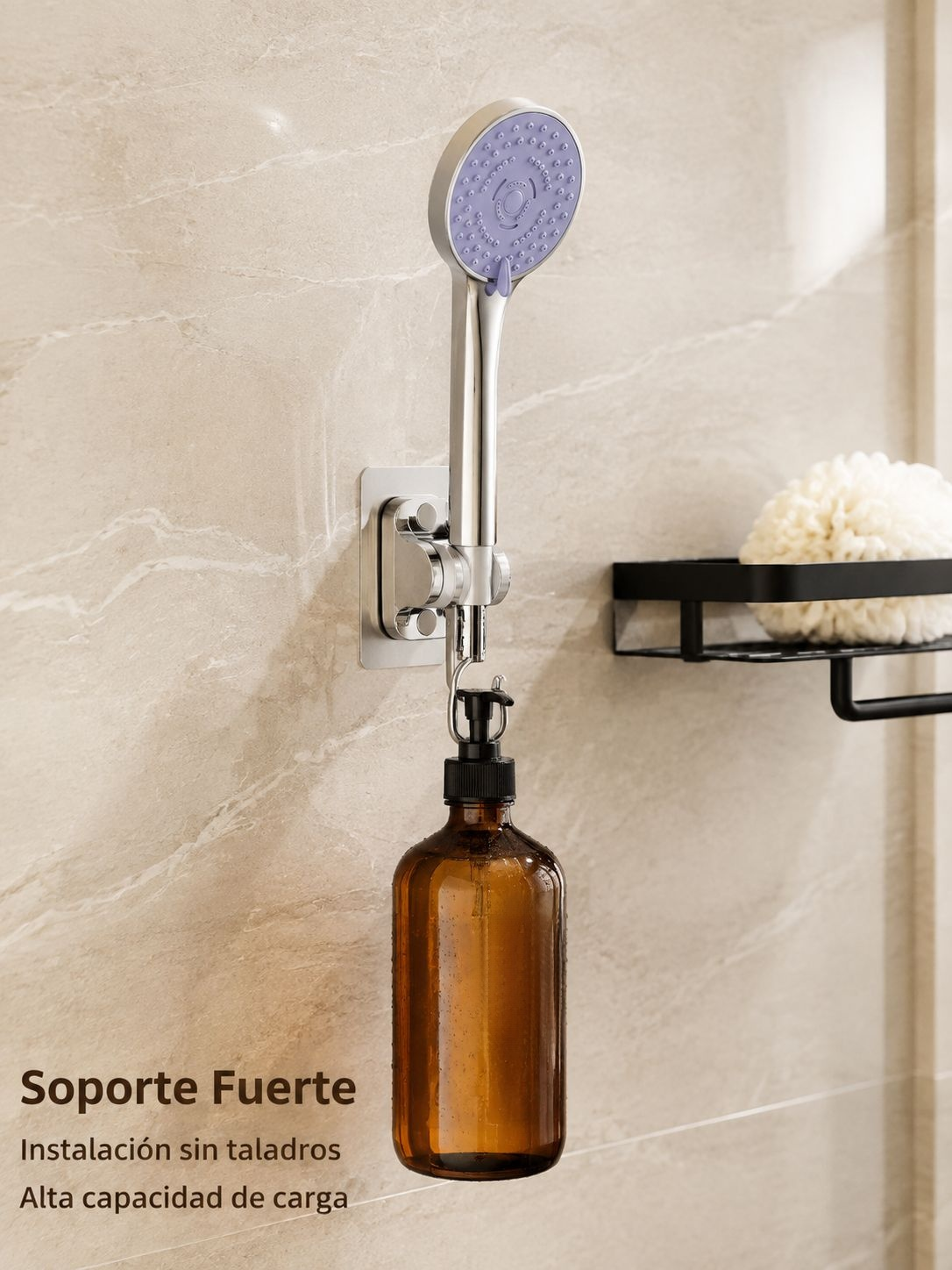 Ducha versátil: alta presión y comodidad en un solo producto