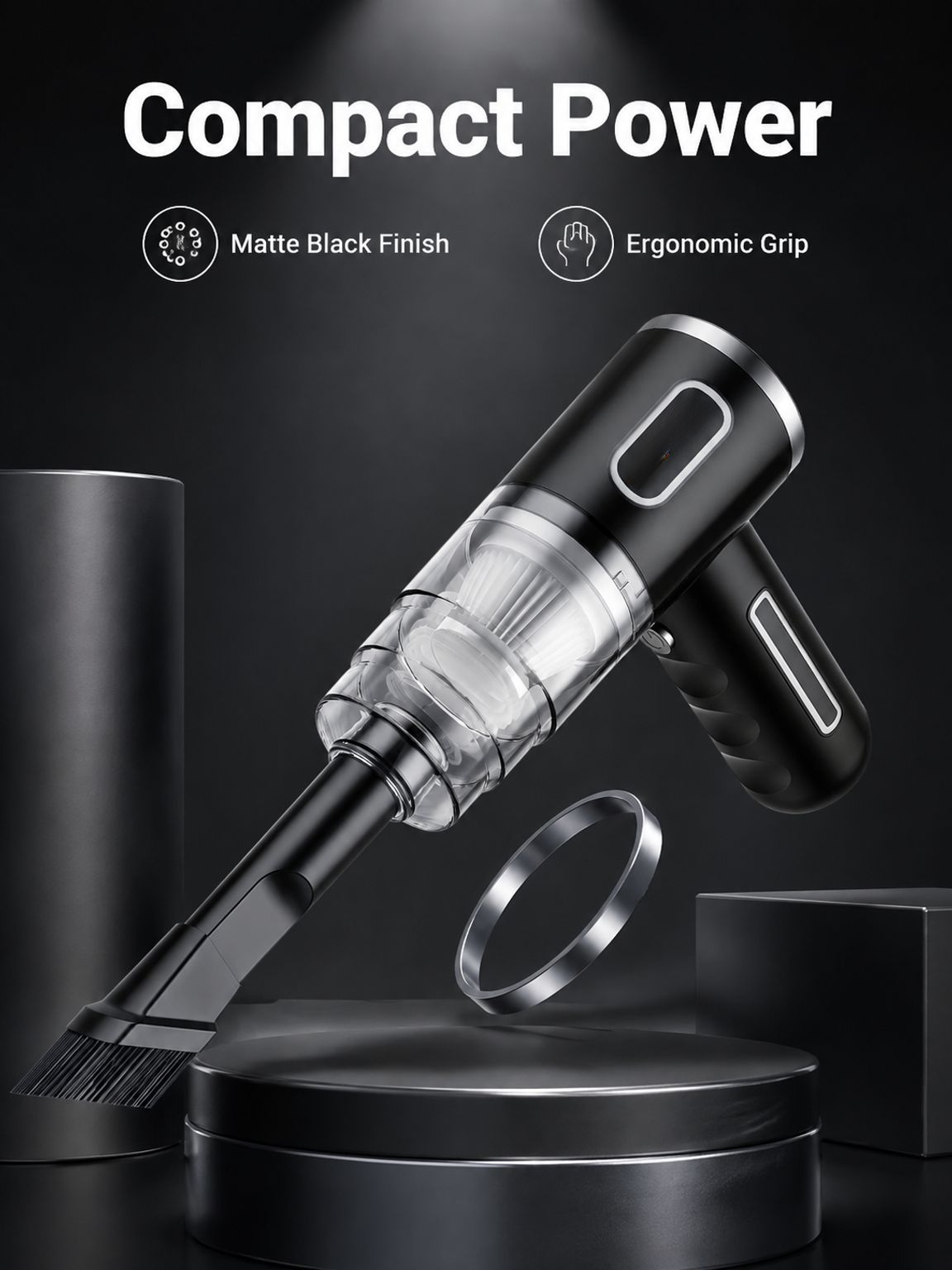 Car Vacuum Cleaner Rechargeable Handheld Small Powerful Suction Car and Home Vacuum Cleaner