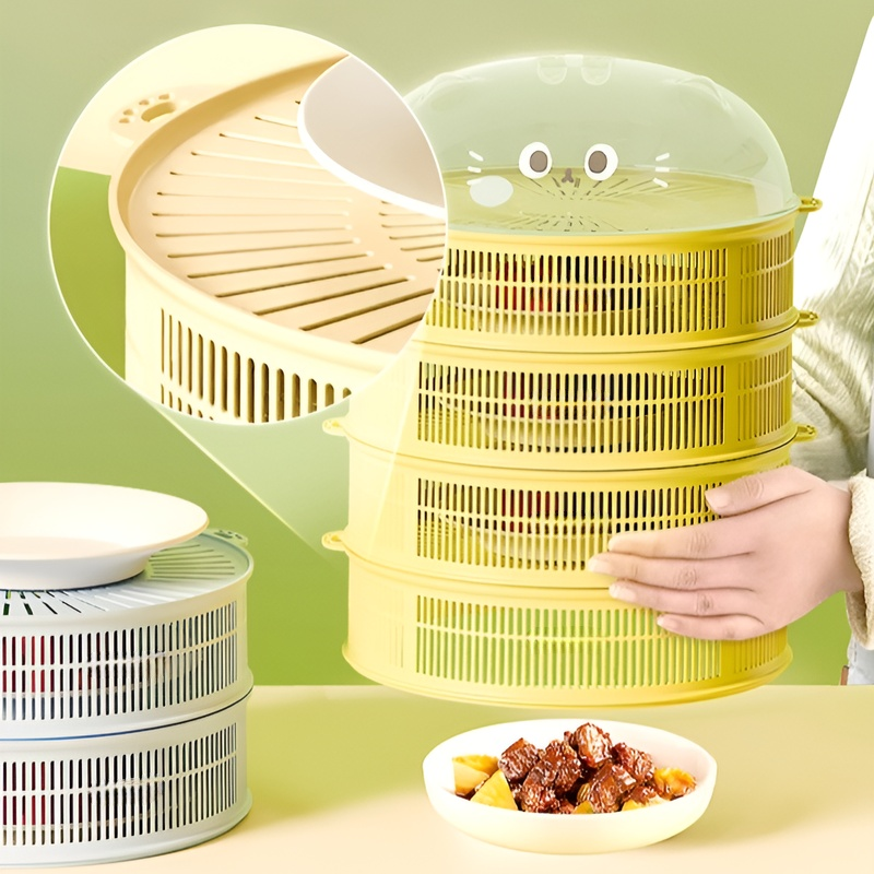 다층 수납 선반 먼지커버