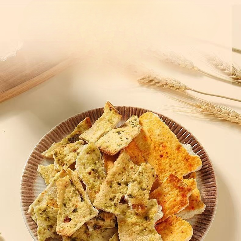 Crispy Soda Baked Bread Slices