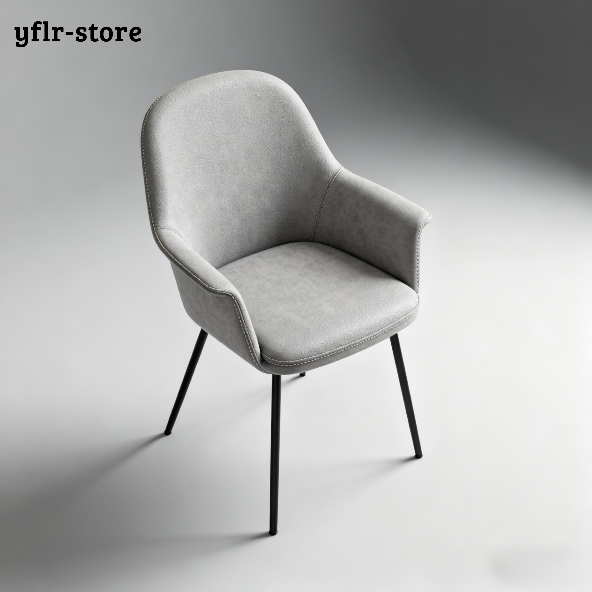 Pohodlná počítačová židle pro domácnost, sedák, opěradlo, opěrka pasu, kancelářská židle