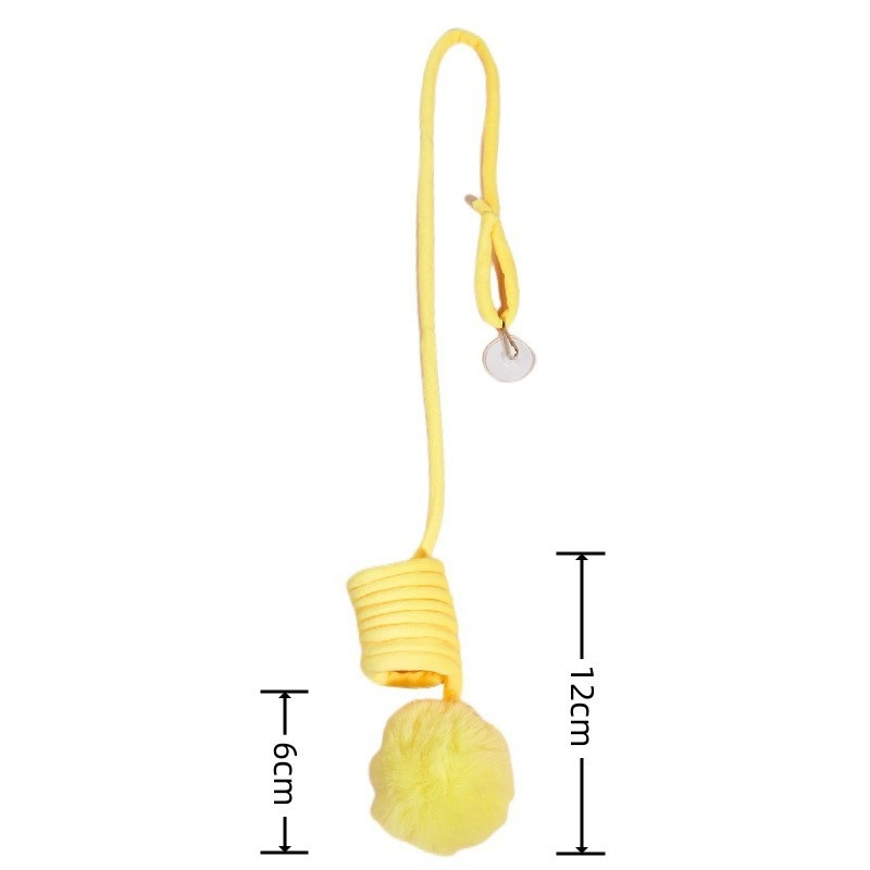 彈簧毛絨逗貓棒