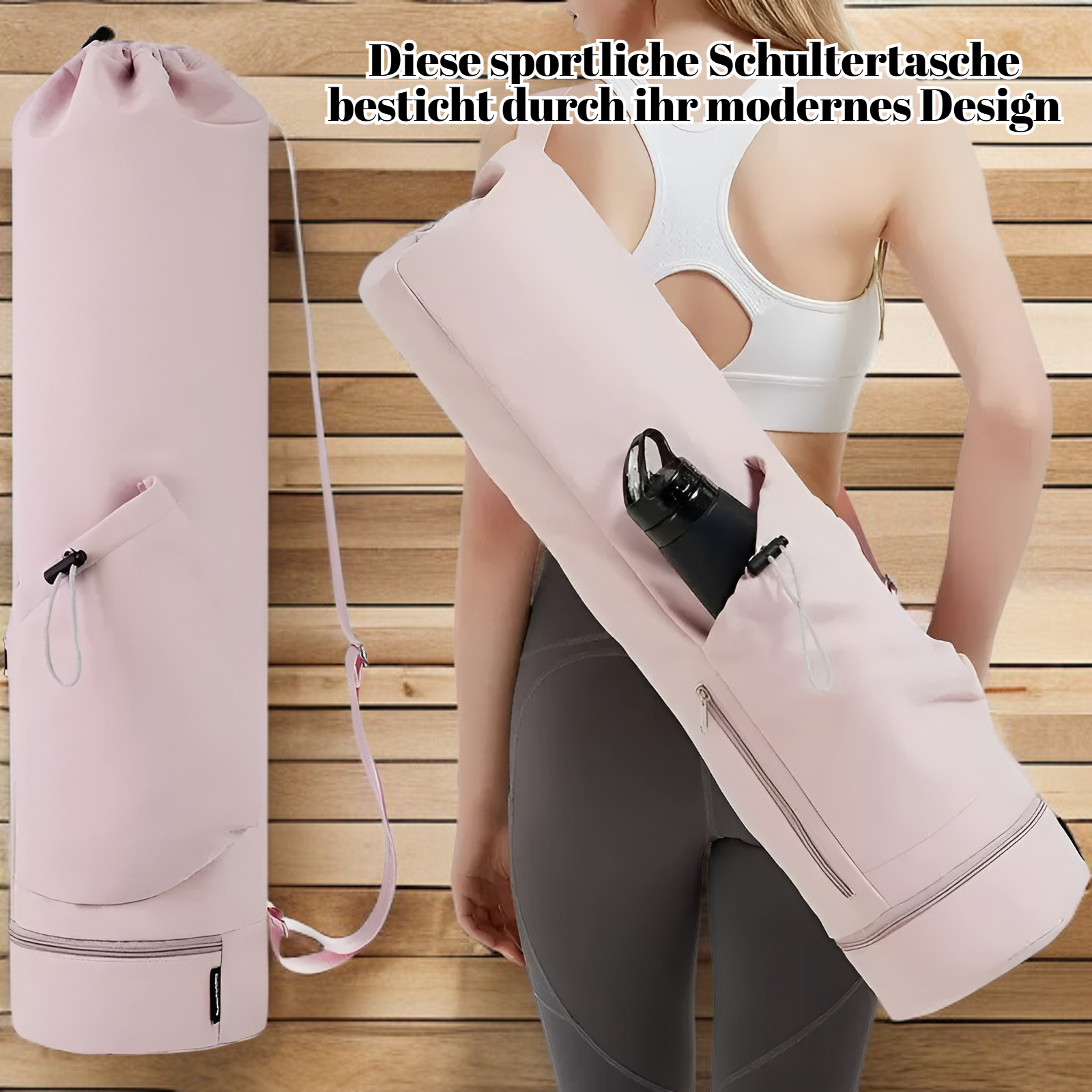  Sportliche Schultertasche