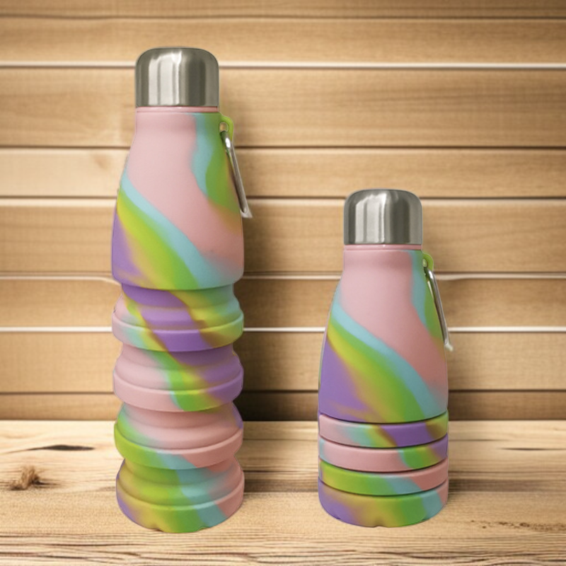 여행용으로 간편한 접이식 물병