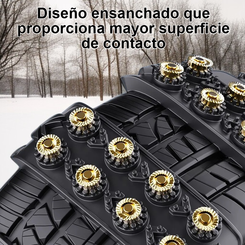 Cadenas de nieve universales ensanchadas para neumáticos de coche