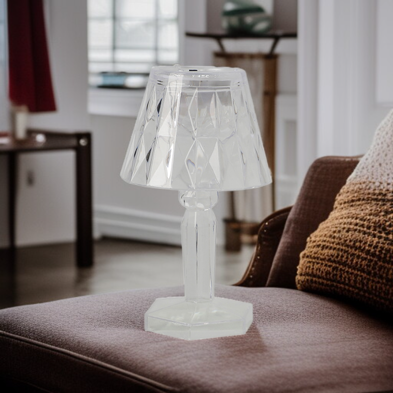 クリスタルテーブルランプ