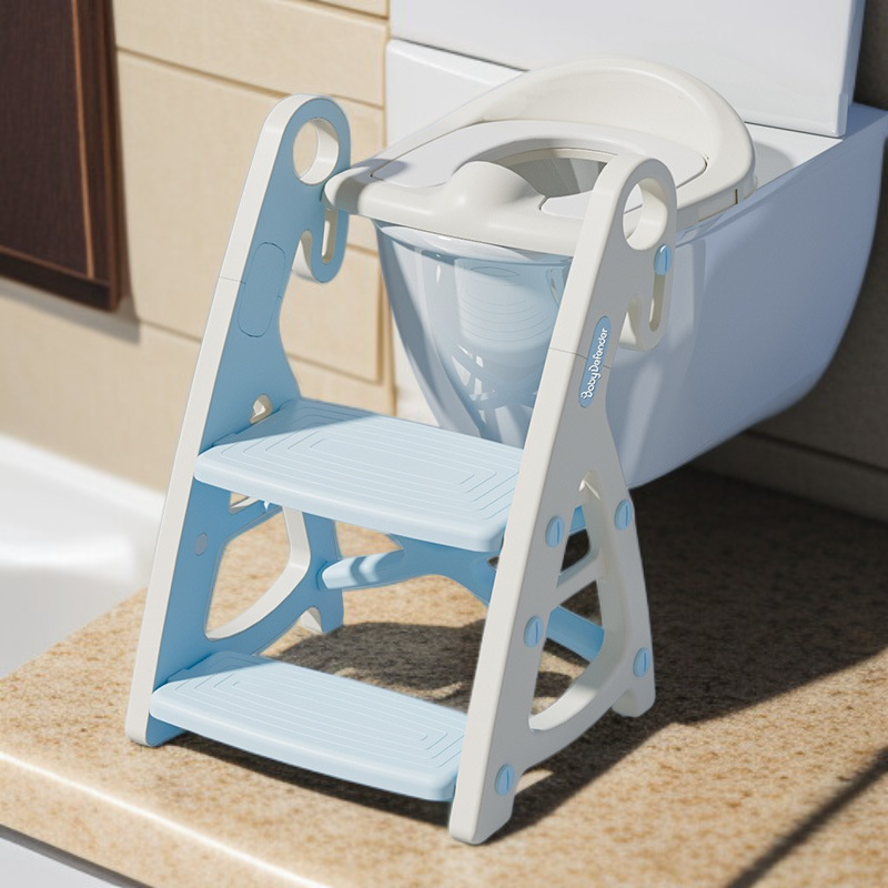 Escabeau pliant pour toilettes adapté aux enfants