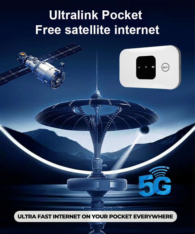 [Limited Time] Starlink-Powered Portable 5G Router — LIFETIME ZERO MONTHLY FEES, 100% Global Signal!