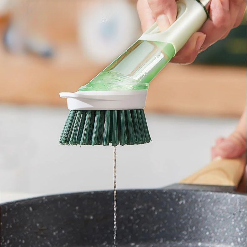 高效清潔長柄海綿刷 多功能刷鍋洗碗神器