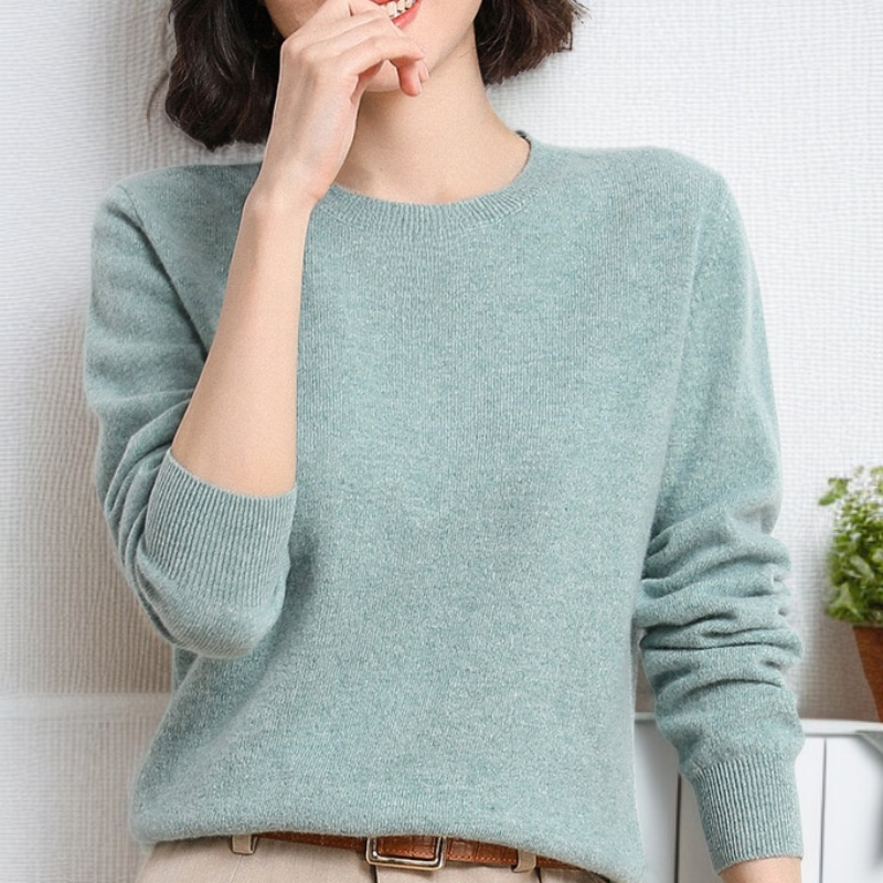 크루넥 스웨터