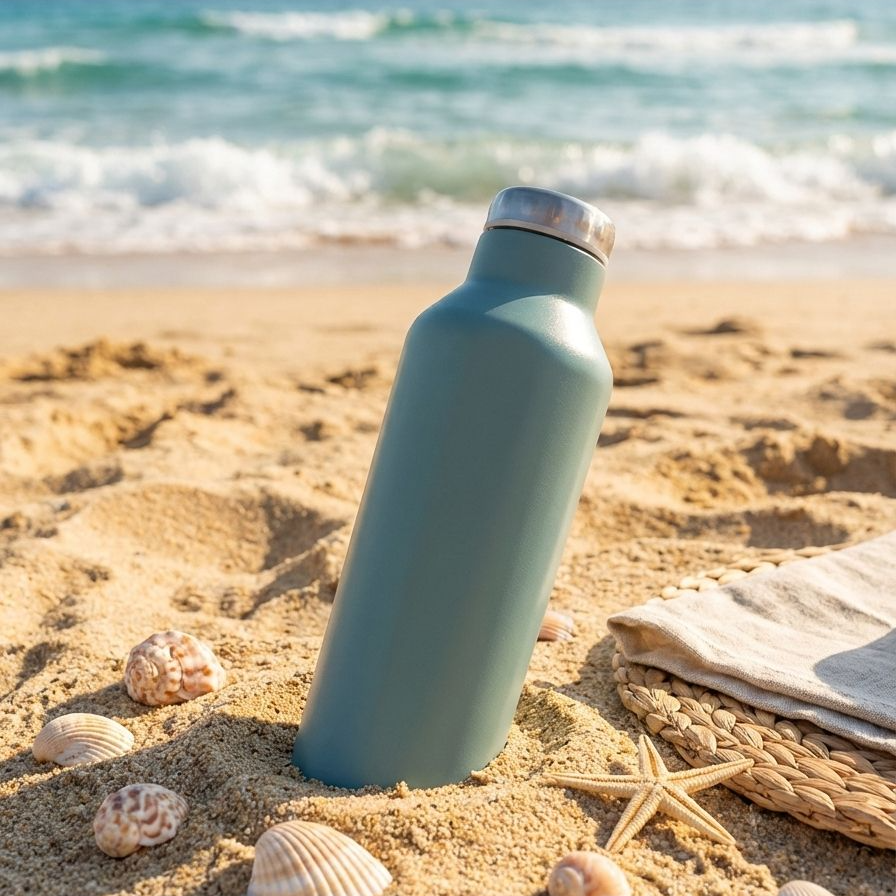 耐久性に優れたアウトドア用断熱カップの素材アップ