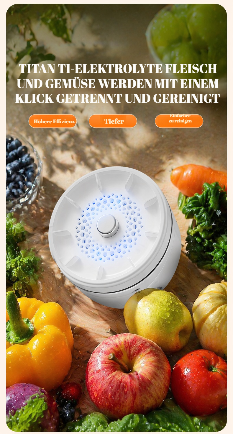 Praktisches Haushaltsgerät zum Waschen von Obst