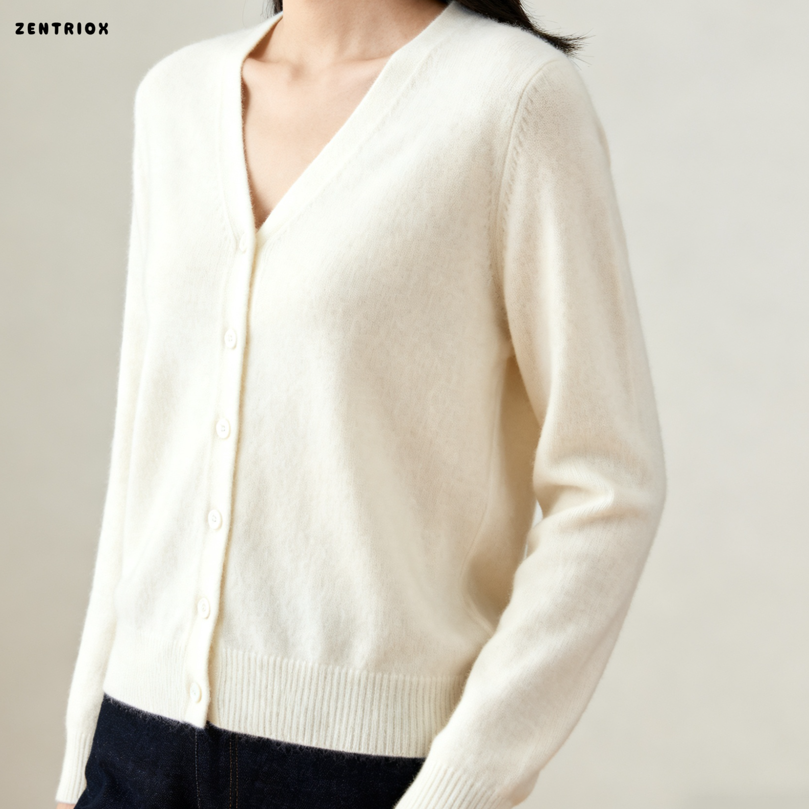 한국 스타일 니트 가디건 여성 가을 ​​루즈 슬림 올매치 숏 스웨터 재킷