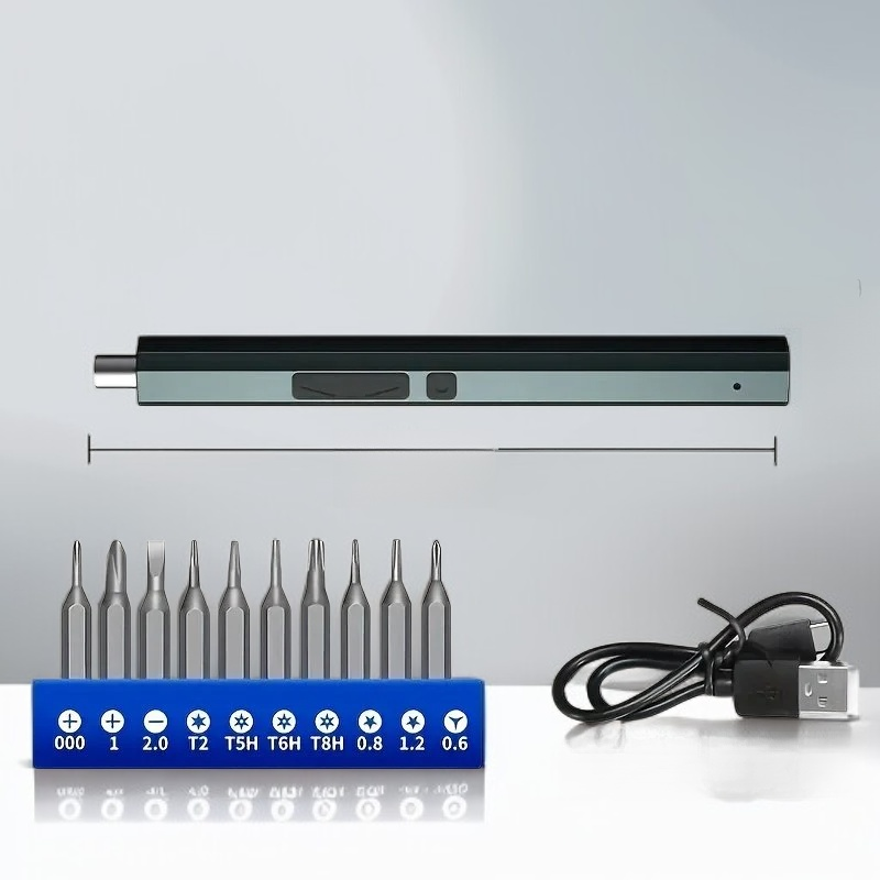 50 in 1 Mini Pen-shaped Precision Electric Screwdriver Set for Laptops and Mobile Phones