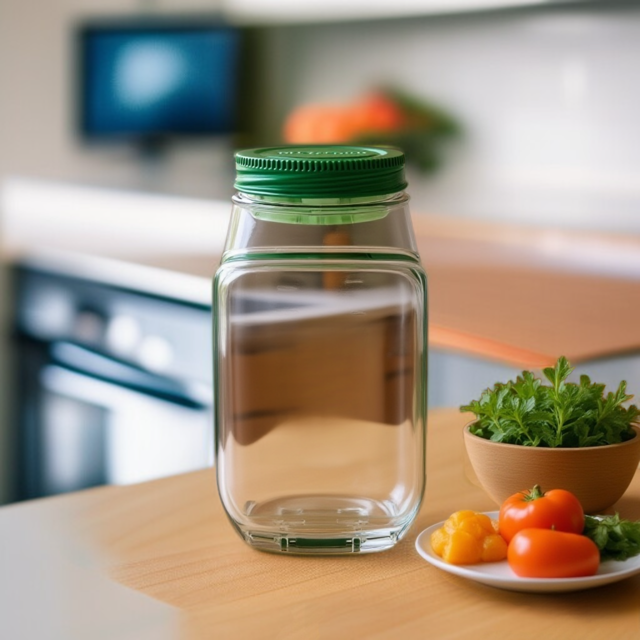 야외 피크닉에서 사용되는 샐러드 볼