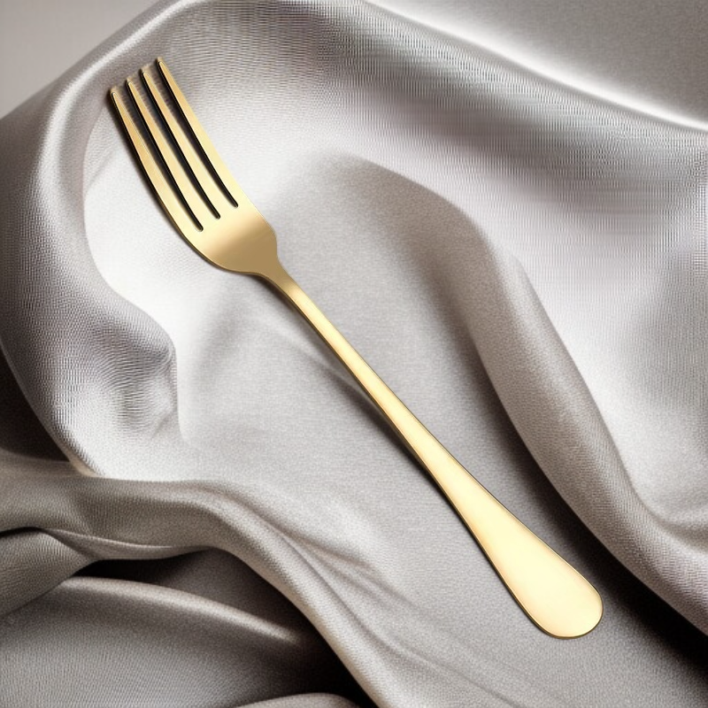 티타늄 골드 스테인리스 스틸 식기류