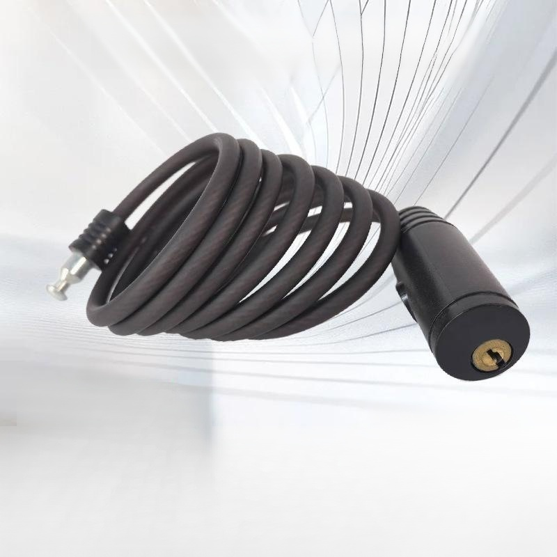 Anti-theft lock for mountain bike accessories