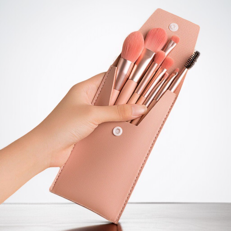 8개 미니 메이크업 브러시 세트