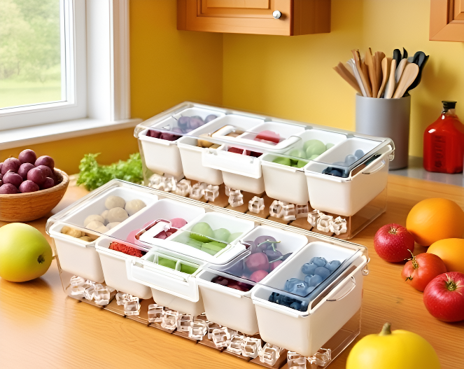 Solución de almacenamiento para cocina y viajes