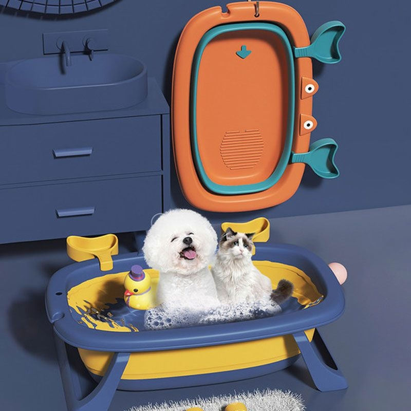 Haustier-Badewanne für kleine Hunde und Katzen