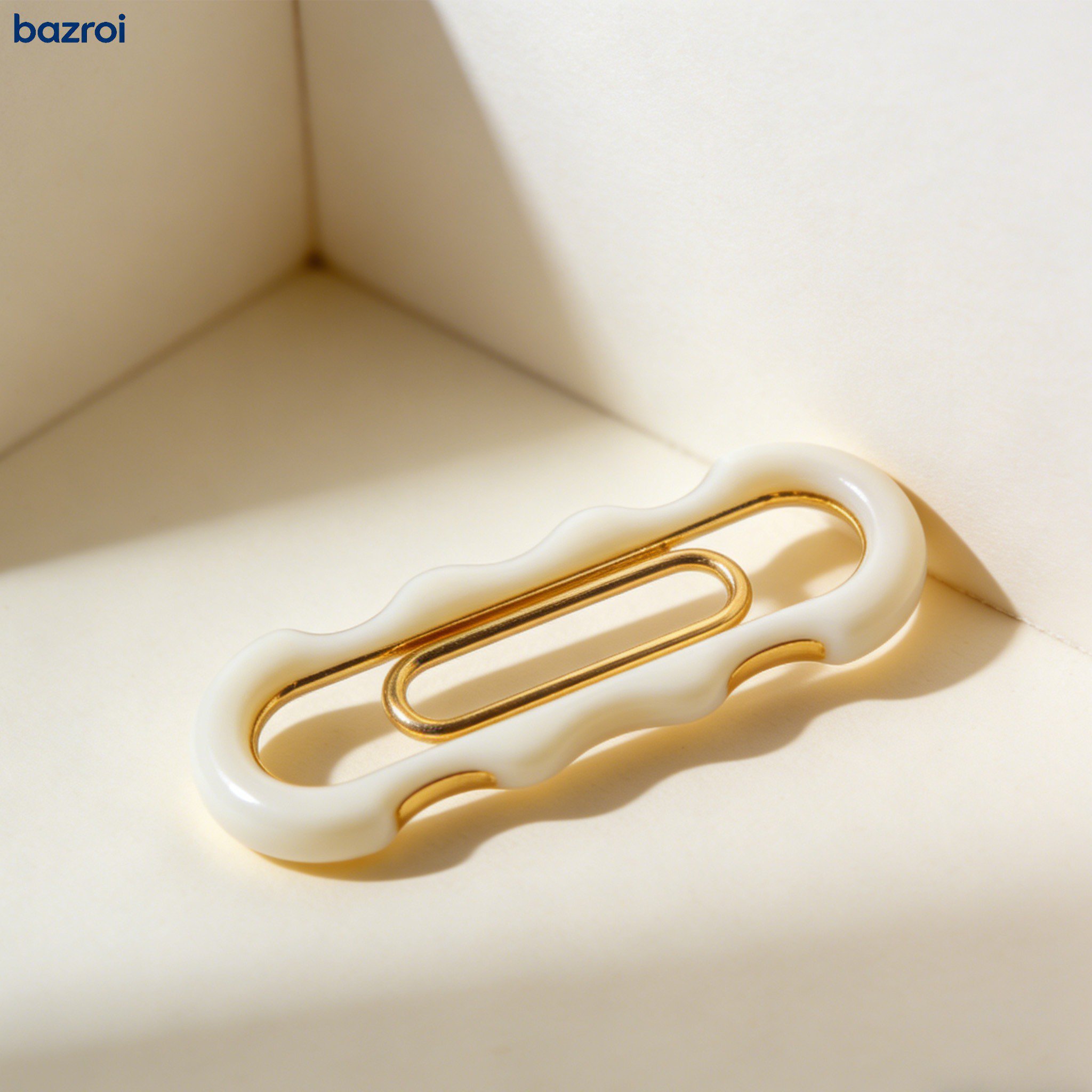 波型ペーパークリップ（50個入り）