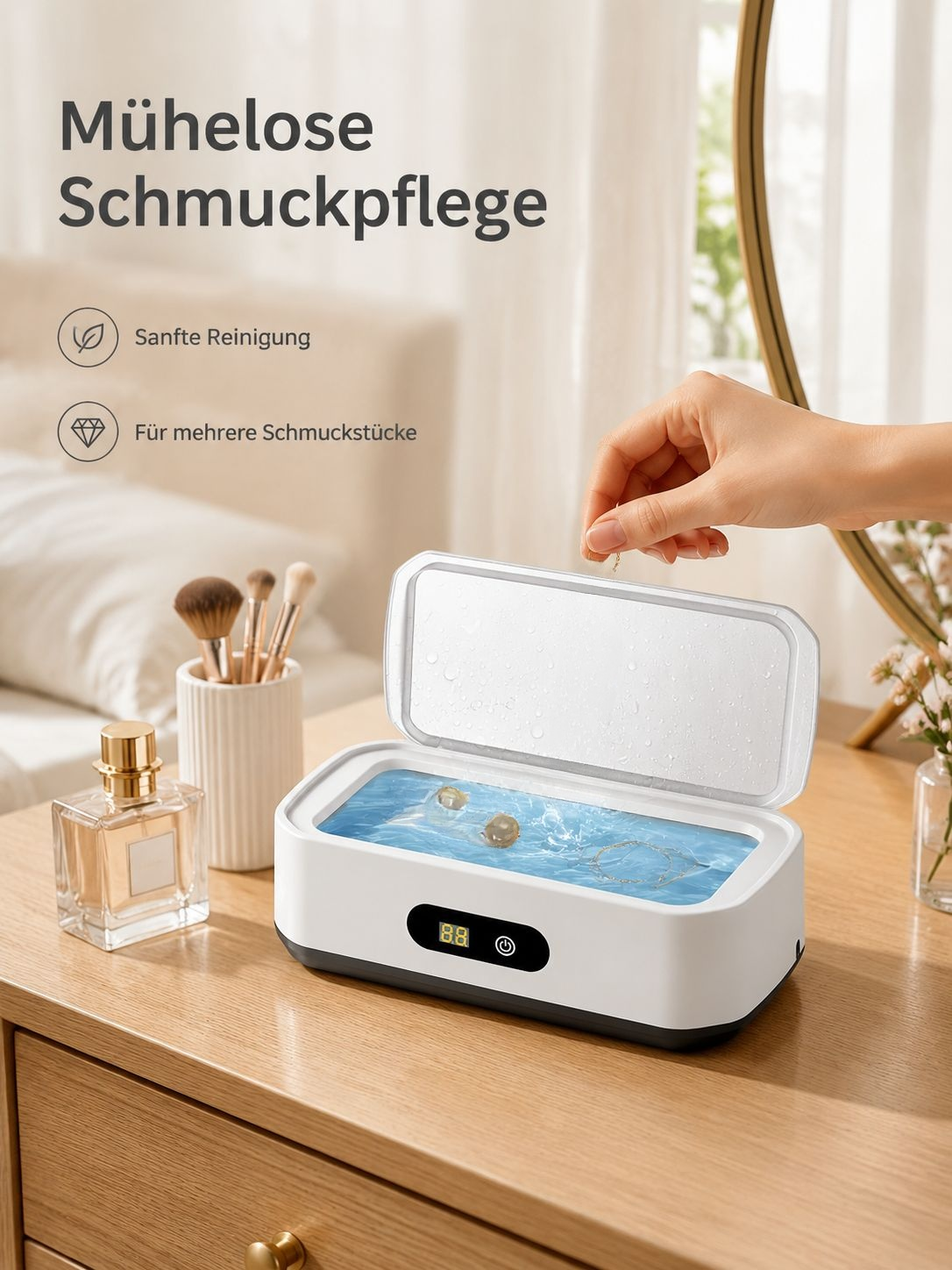 650ML Ultraschallreiniger für Brillen und Schmuck