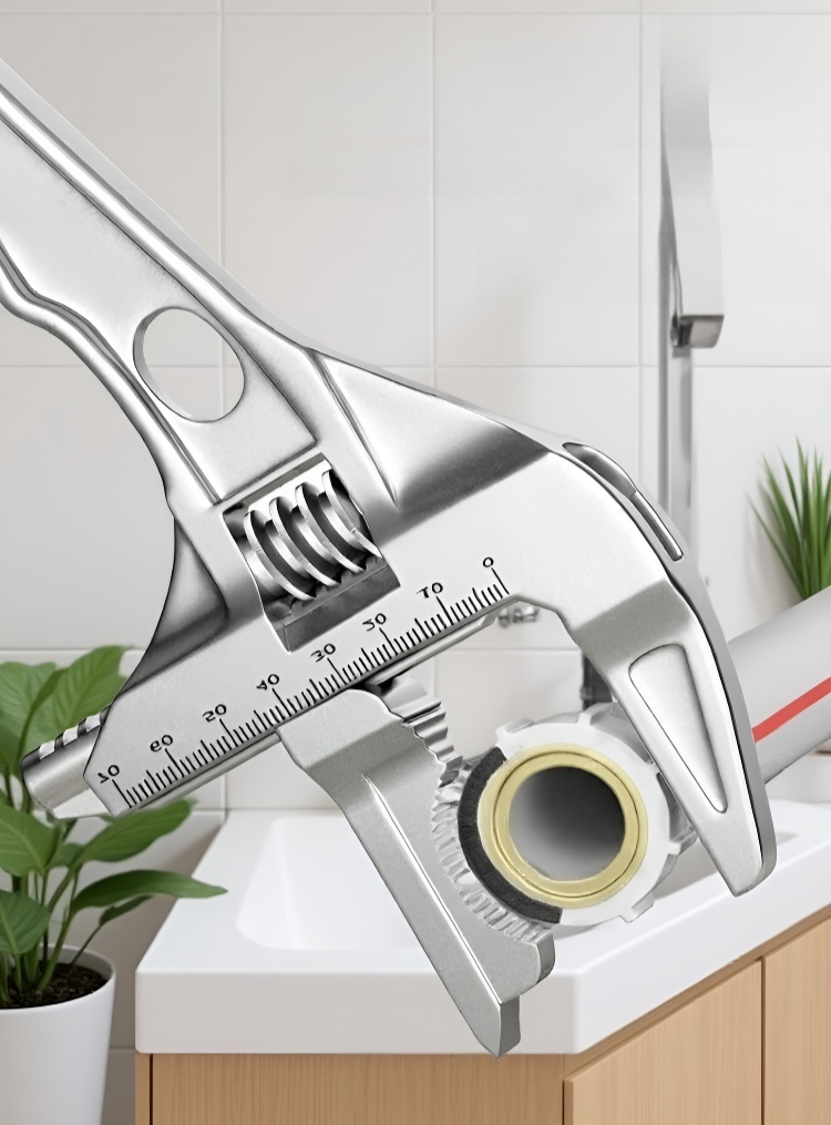 Klucz regulowany do rur spustowych w klimatyzacji