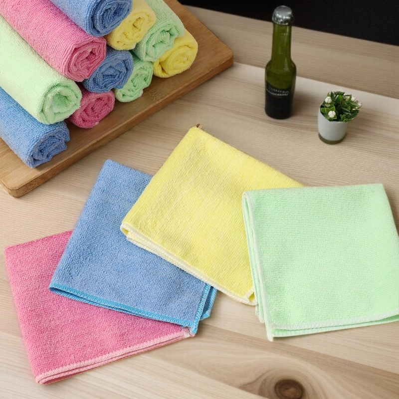 기름기 제거 극세사 행주 기름 묻히지 않고 털 빠짐 없는 식기세척 행주 고효율 클렌징 행주