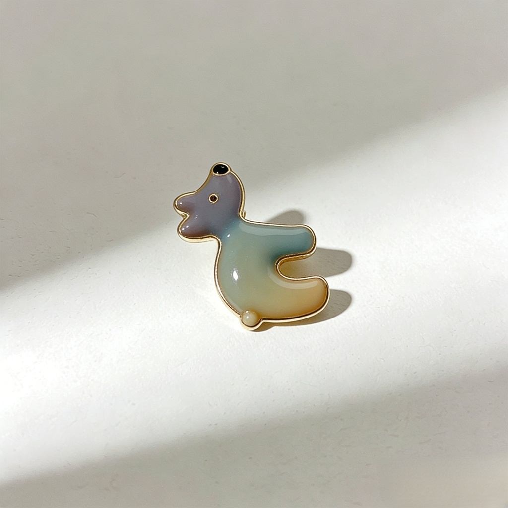 Creative Cute Badge Brooch