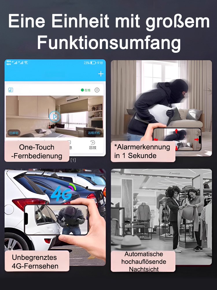 Intelligente Mini-Ultra-HD-Kamera