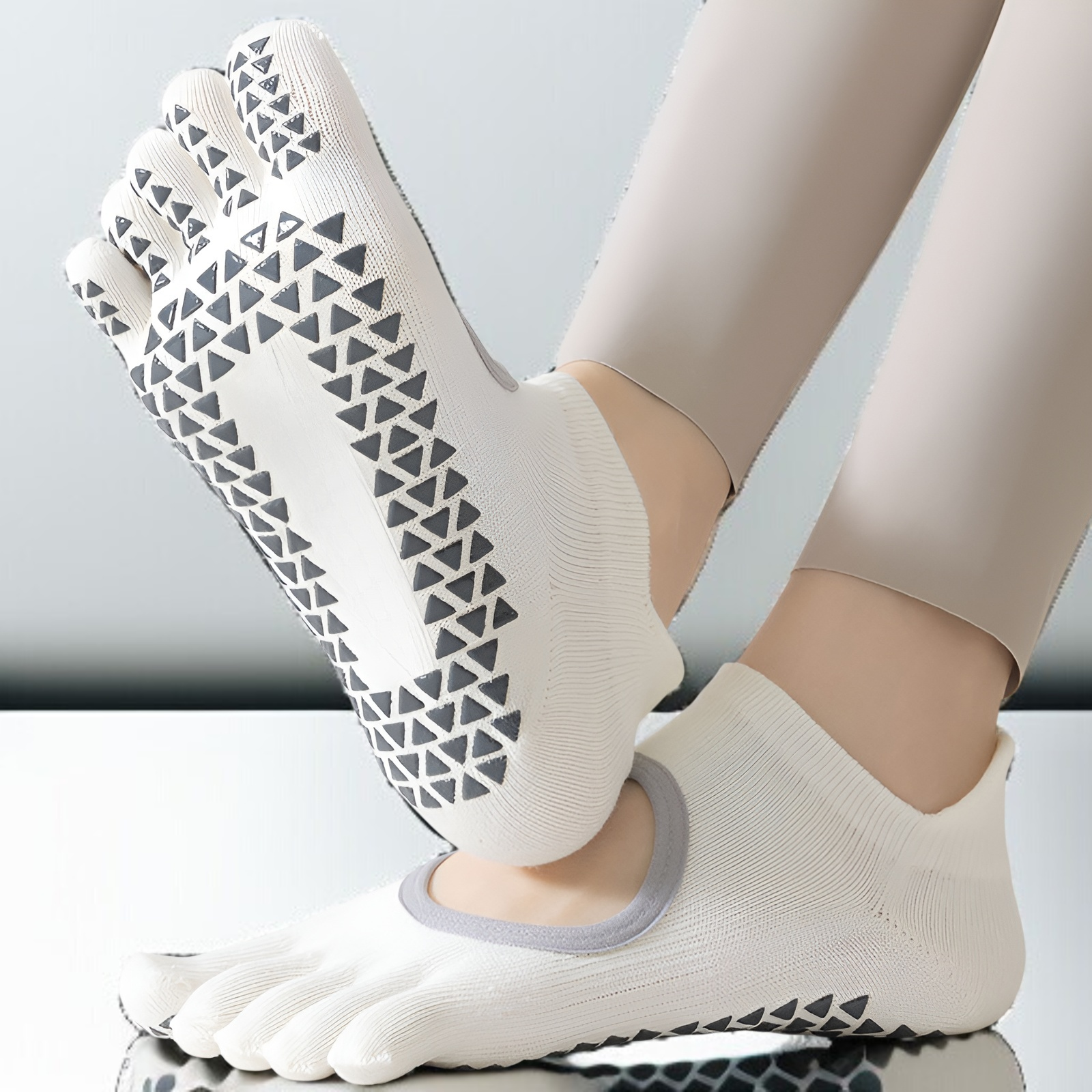 요가 전문 미끄럼 방지 접착제 스타킹