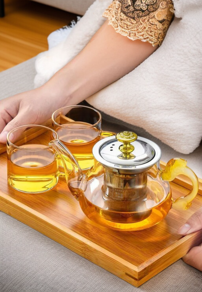 차 세트 박스 오픈 모습