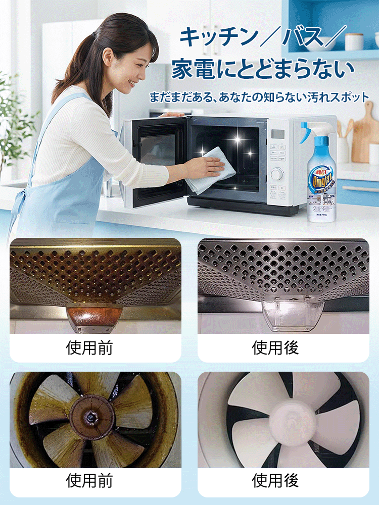 多機能キッチンクリーナー