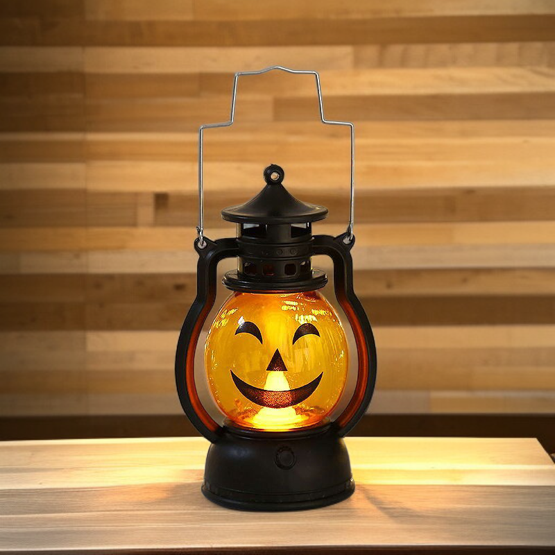 감성적인 불빛의 호박 장식 조명