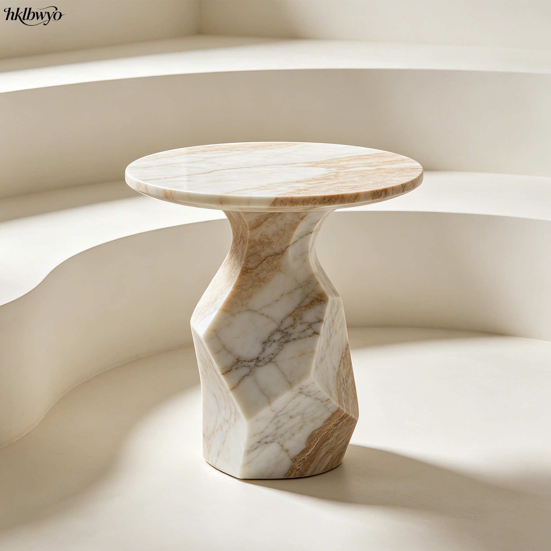Marble side table