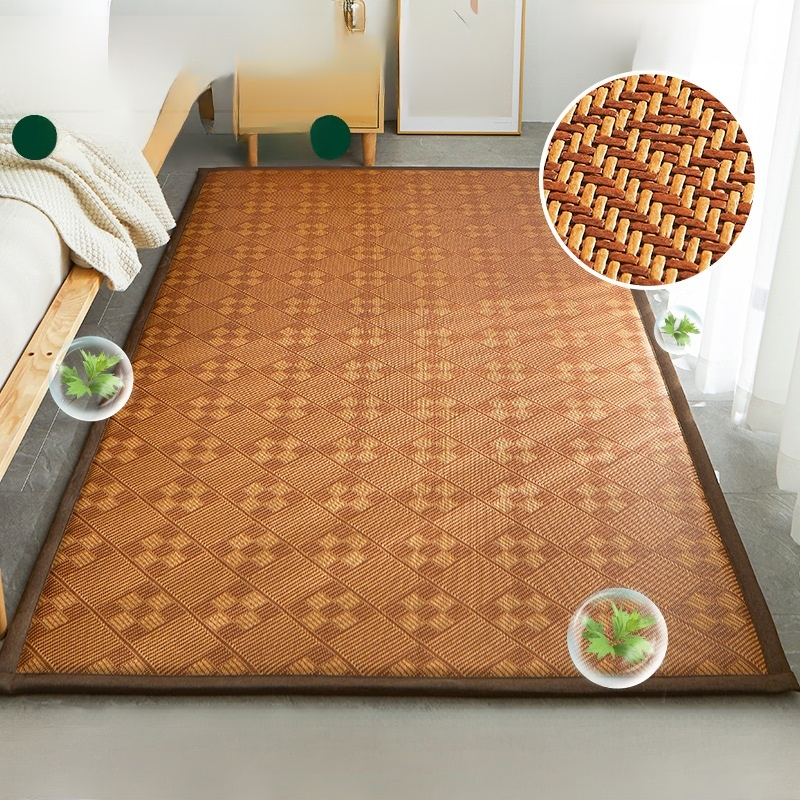 Home Cooling Mat, Bamboo Tatami Floor Mat