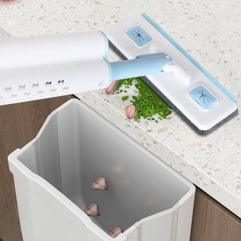 Handfreier Mini-Flachmopp für die Reinigung von Küche und Innenräumen