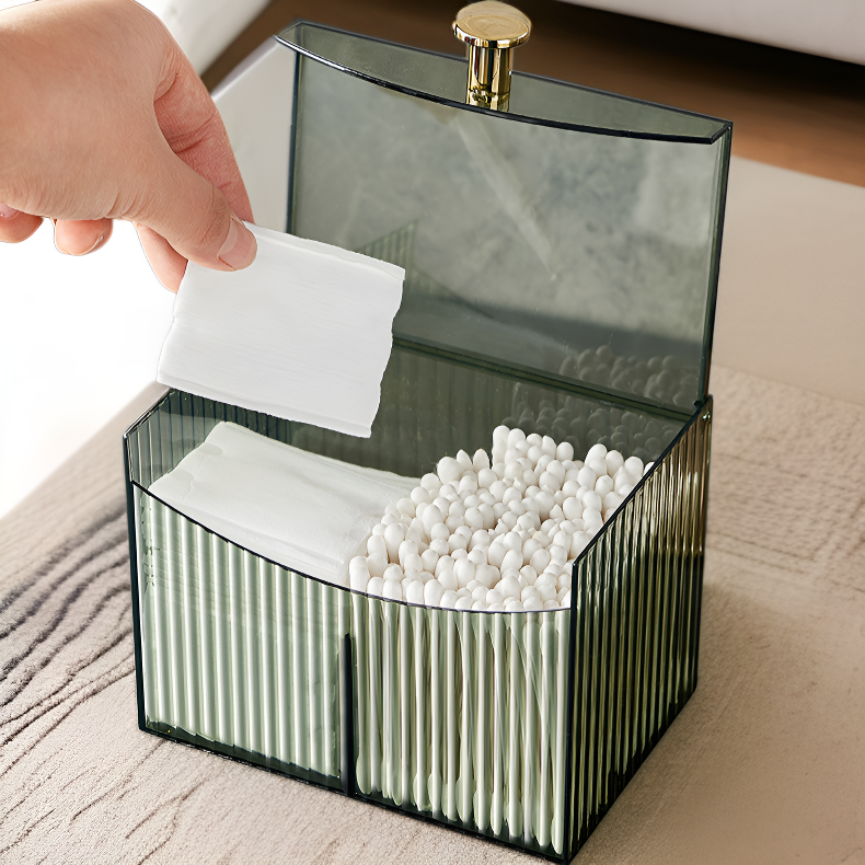 صندوق تخزين فاخر لمستحضرات التجميل