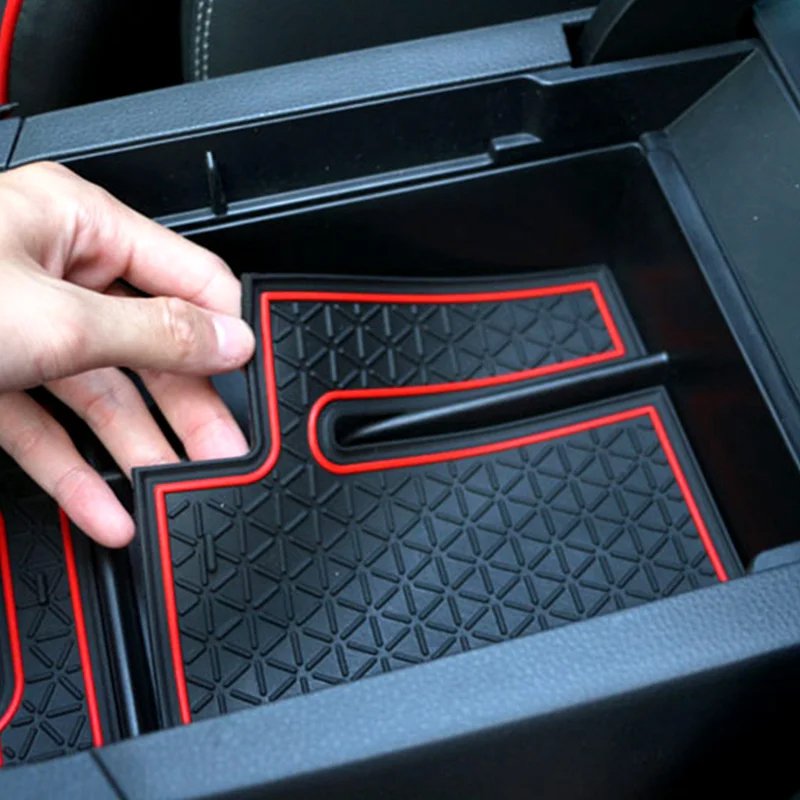 汽車內飾扶手箱託盤支架