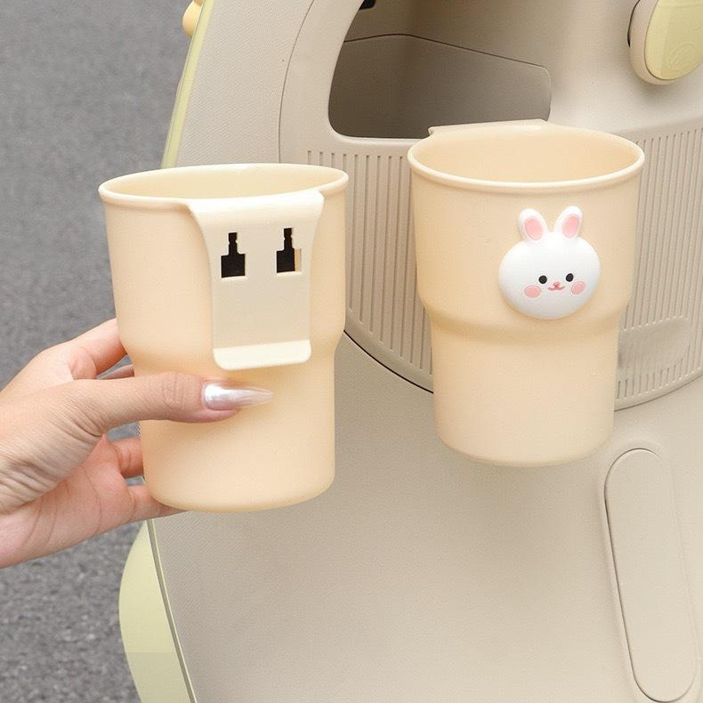 可愛小熊加厚穩固掛式水杯架