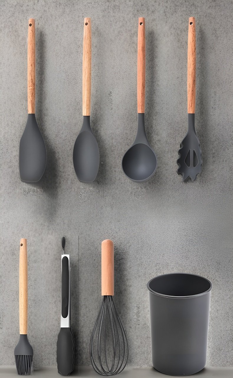 다양한 요리에 적합한 실리콘 조리도구