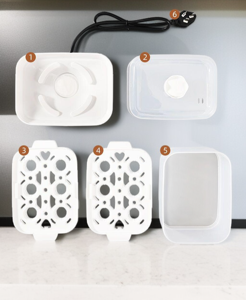 省スペース設計の卵蒸気器