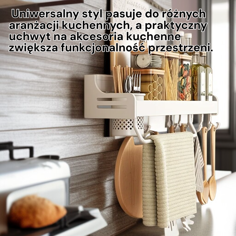  stojak na pałeczki, noże i pojemniki na przyprawy