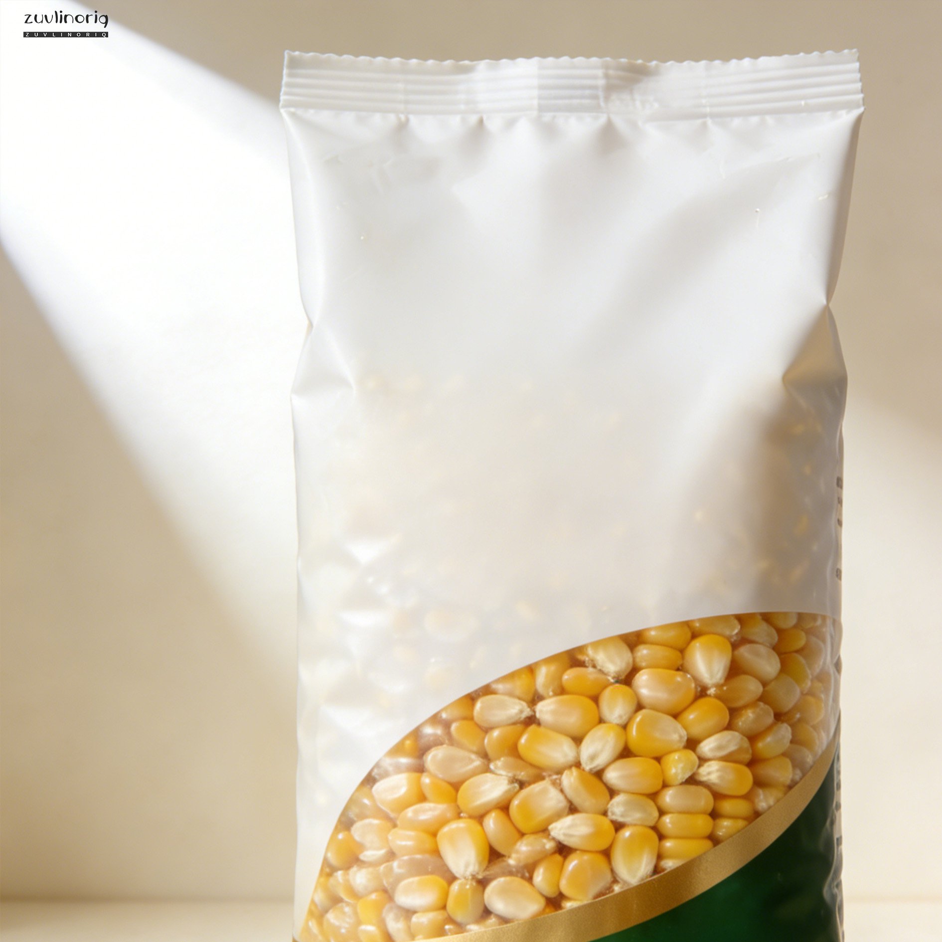 Pole kukurydzy z roślinami wyrosłymi z nasion wysokiej wydajności