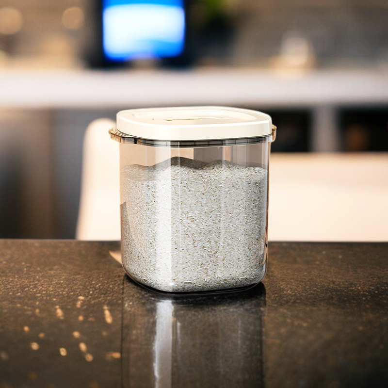 ถังเก็บแป้งแบบมีฝาปิด