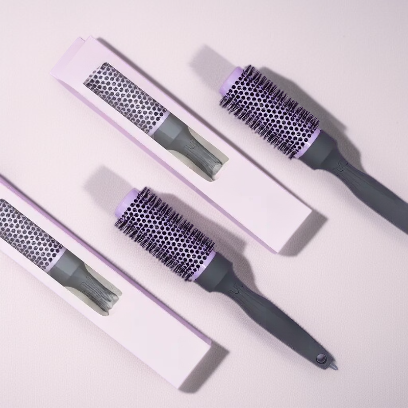 Professionelle Aluminium-Rundbürste zum Haarstyling
