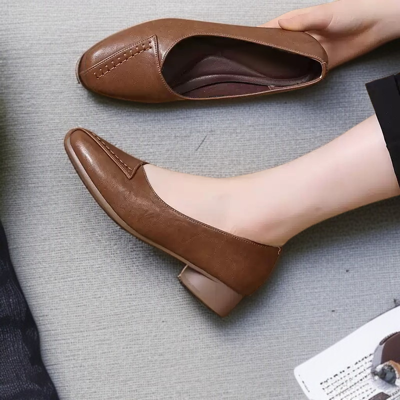 엄마 컴포트 소프트 로퍼 펌프스 단화 엄마신발 소프트 로퍼