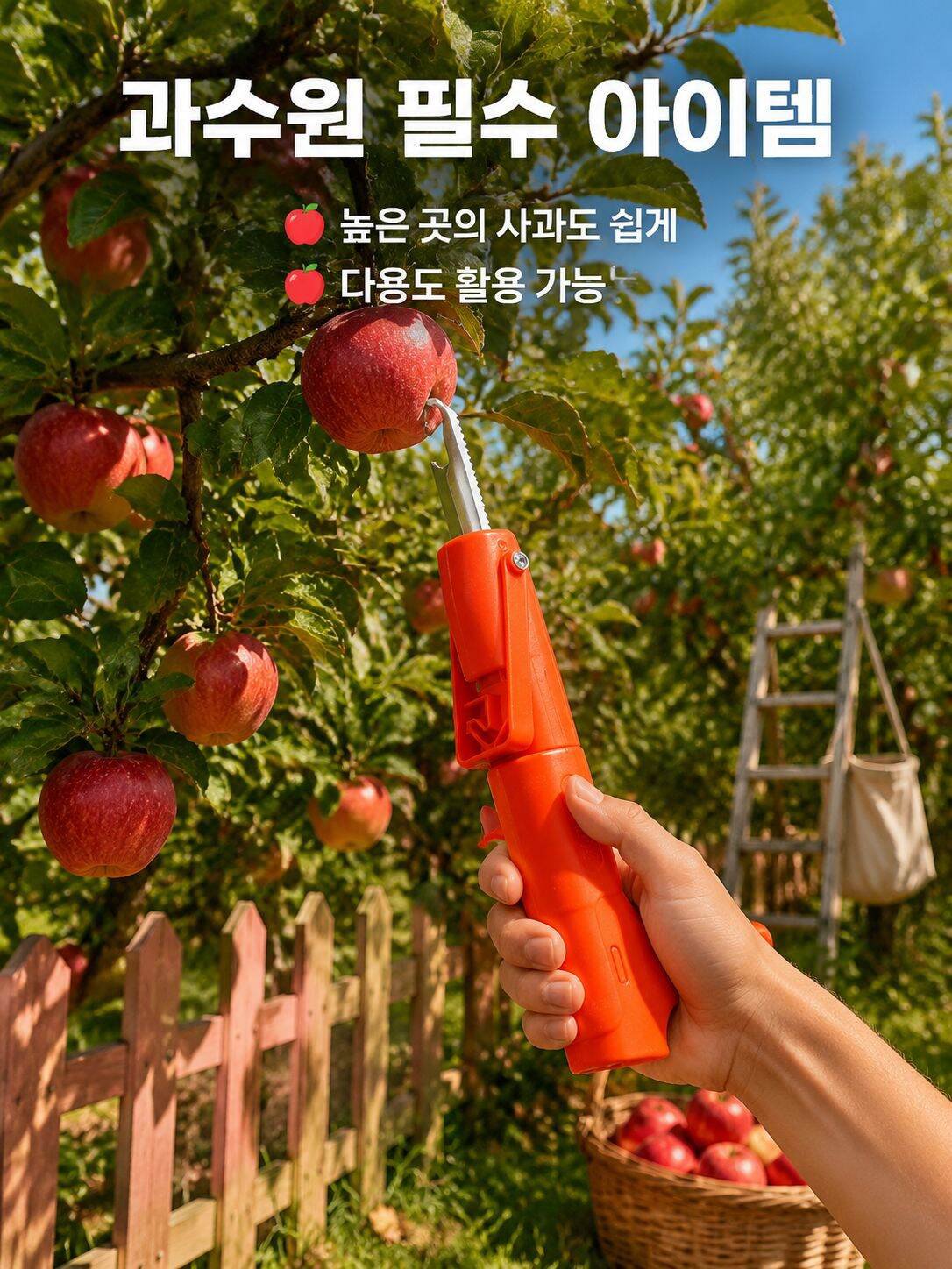 다양한 식물에 사용 가능한 가지치기 가위