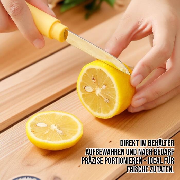 Multifunktionaler Spritzschneider für die Küche