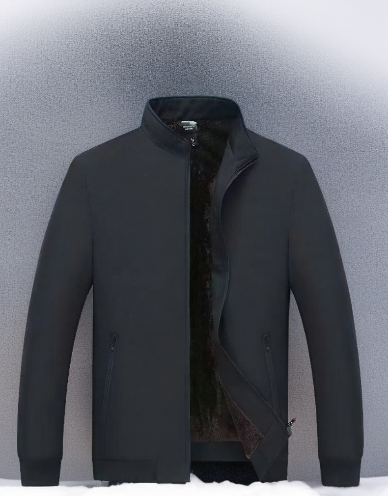 남성 플리스 재킷 포켓 디자인